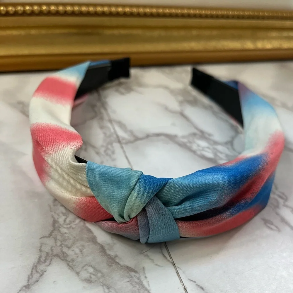 Colorful Feather and Floral Headband Bundle (3) Soft and Comfortable - Picture 7 of 8